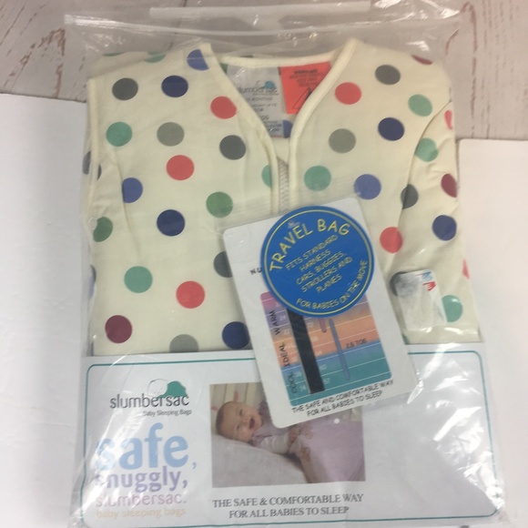 Slumbersac Other - SlumberSac 6-18mo Baby Sleeping Bag Bubble Dot